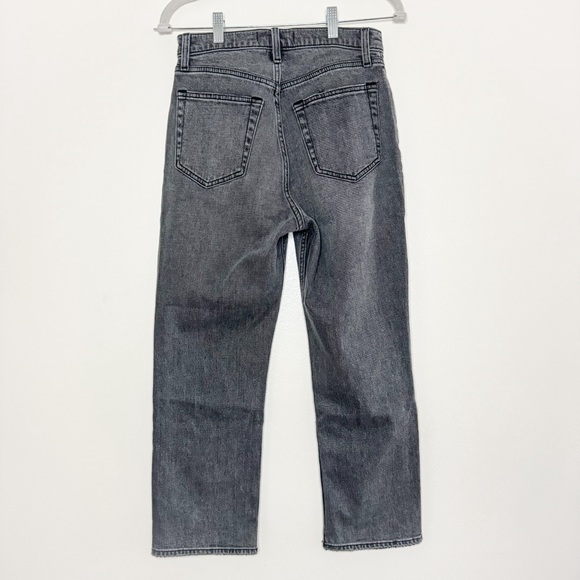 NWOT Abercrombie & Fitch Curve Love Ankle Straight High Rise - Picture 2 of 6